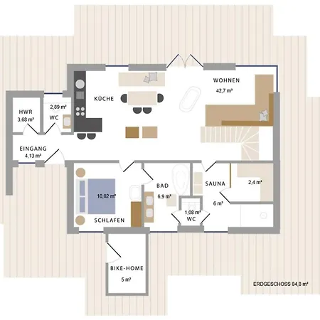 Reetdorf Geltinger Birk Kuenstlerkate Seeadler 펜션